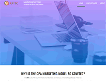 Tablet Screenshot of cpvmediamk.com